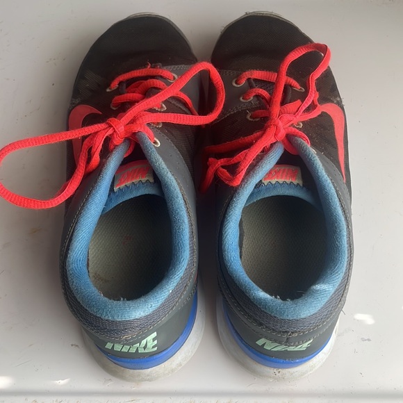 Nike flex trainer 3 armory gray blue running athletic shoes women’s size 7 - Picture 5 of 10